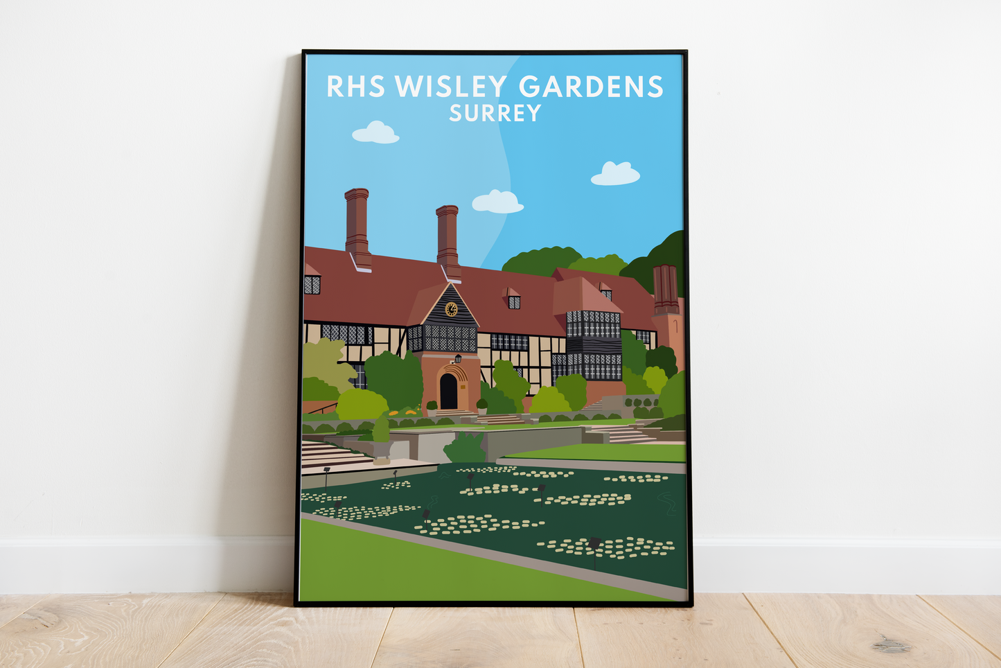 RHS - Wisley Gardens Print