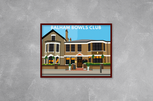 Balham Bowls Club - Graphic Print