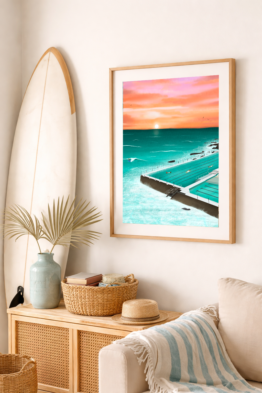 Bondi Icebergs, Sydney - Art Print