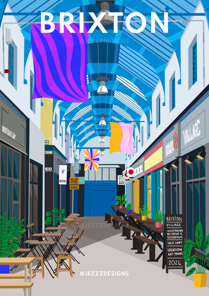 Brixton Village - Art Print