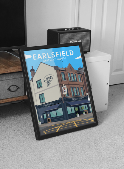 Halfway House, Earlsfield - Art Print