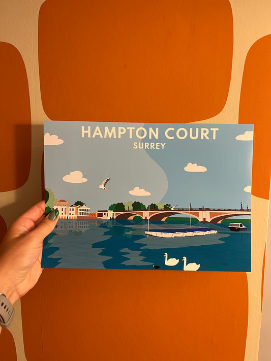 Hampton Court A4, Misprint