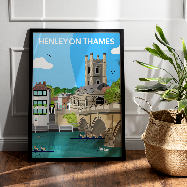 Henley On Thames - Art Print