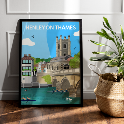 Henley On Thames - Art Print
