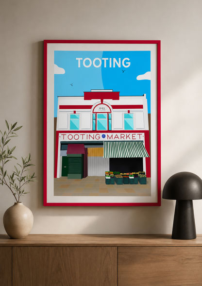 Tooting Broadway Market - Art Print