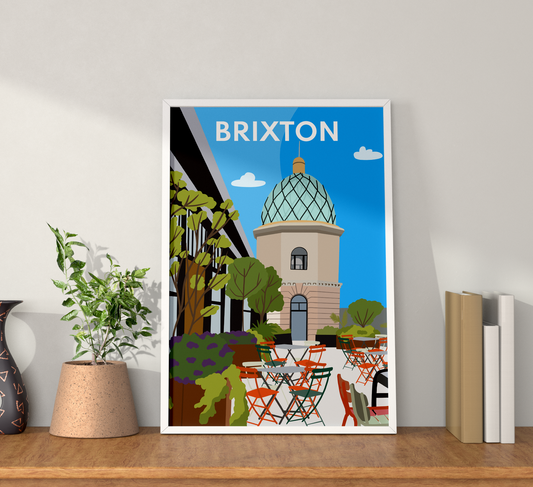 Up Brixton - Digital Art Print