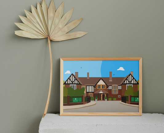 Weybridge Registry Office -  Art Print