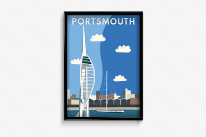 Portsmouth - Spinnaker Tower - Digital Art Print