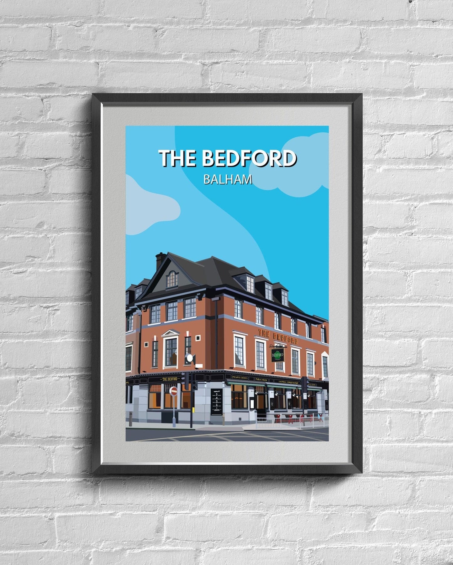 The Bedford, Balham - Digital Print