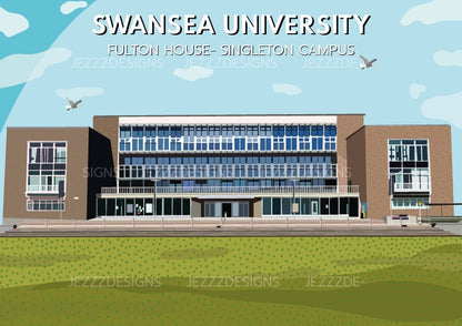 Swansea University - Fulton House, Singleton Campus