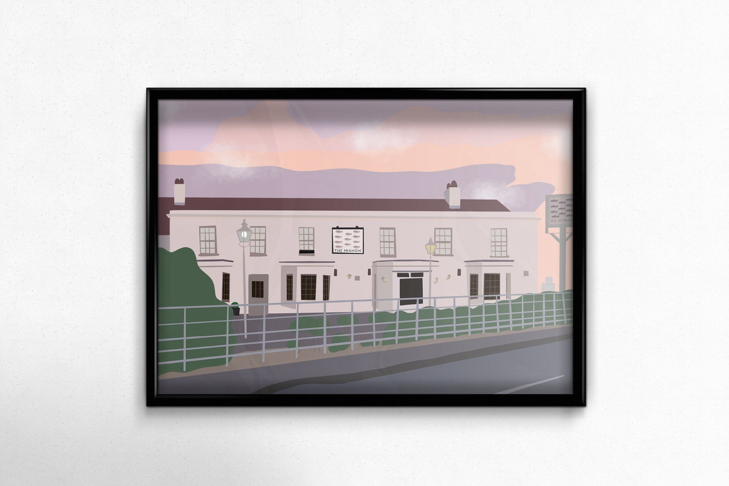 The Minnow, Weybridge - Digital Print