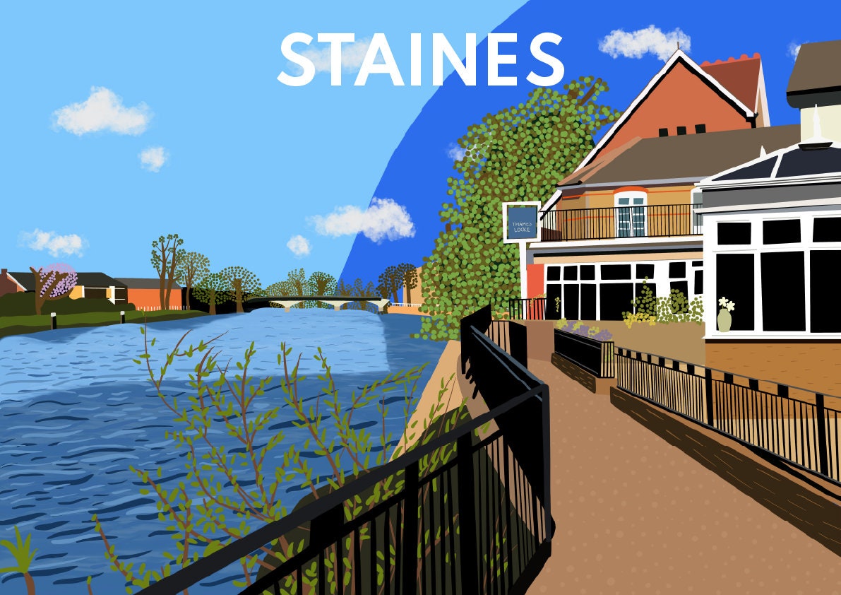 Staines - Digital Print