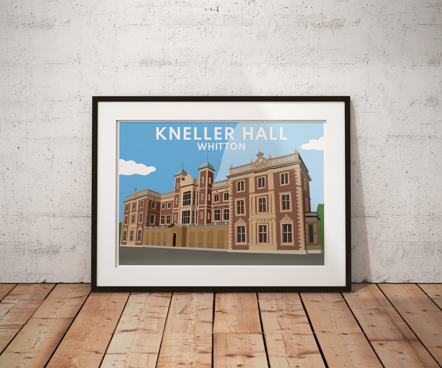 Kneller Hall, Whitton TW2 - Digital Print