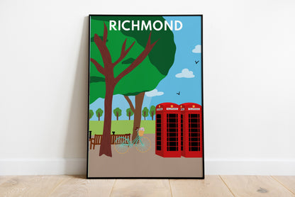 Richmond Green - Digital Art Print