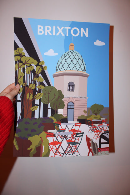 Up Brixton - Digital Art Print