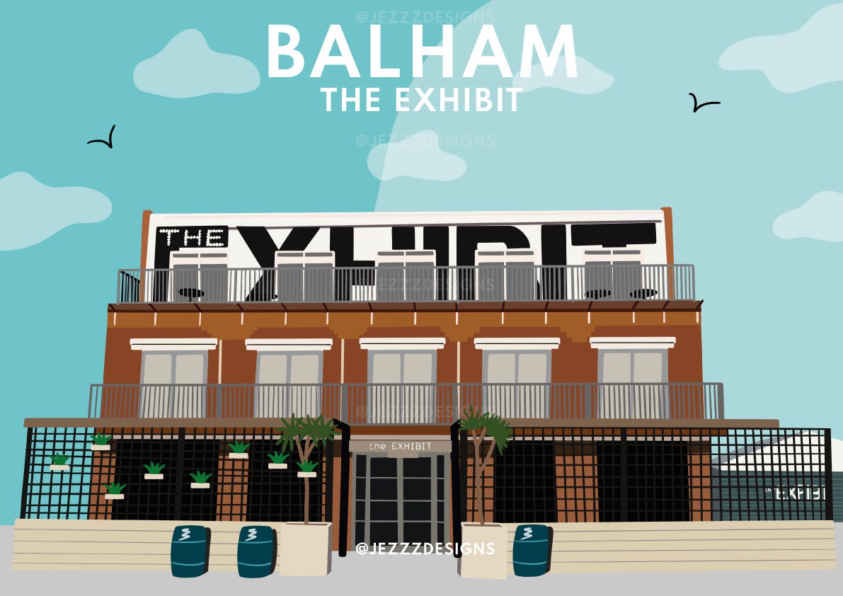 The Exhibit, Balham - Digital Print