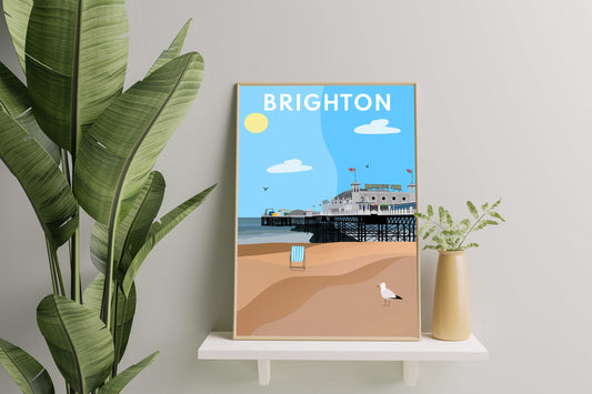 Brighton Palace Pier - Digital Art Print