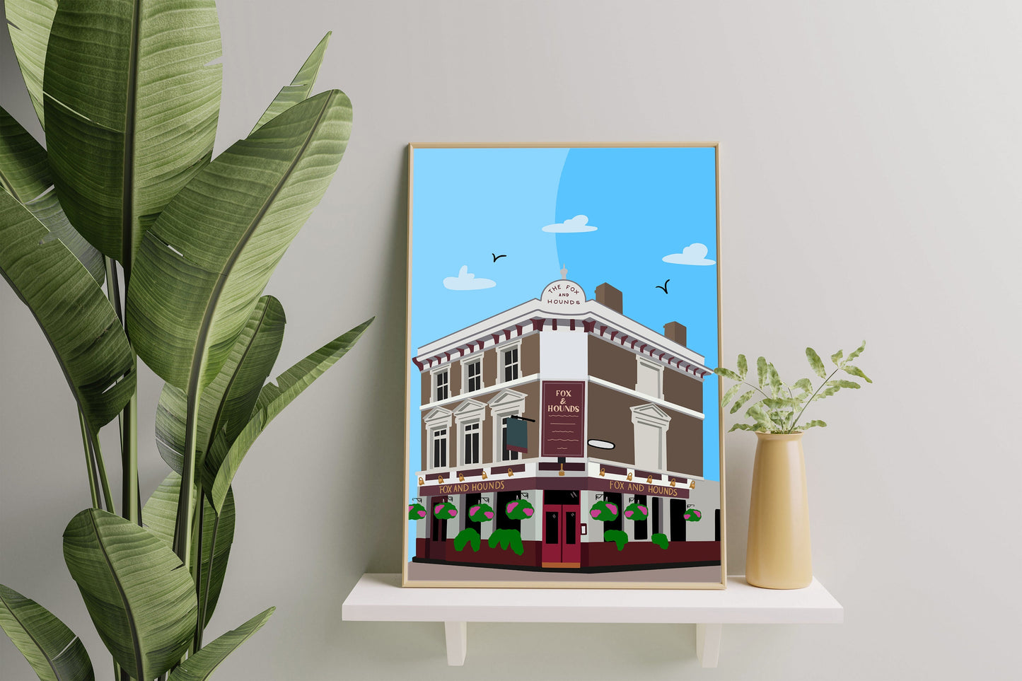 Fox and Hounds, Battersea/Clapham - Digital Print