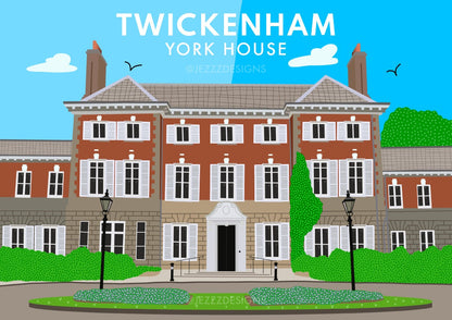 Twickenham, York House - Digital Art Print