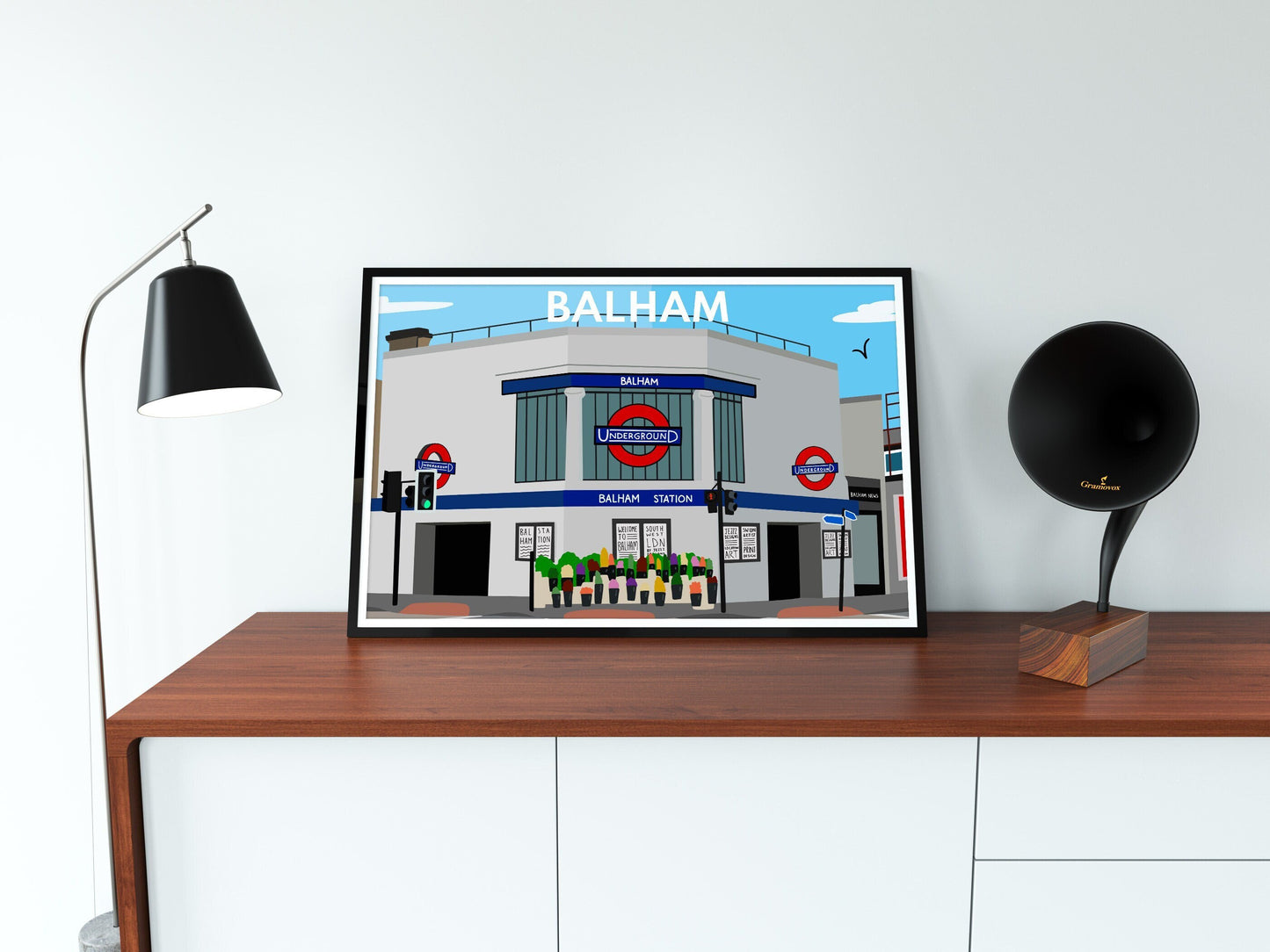 Balham Station - Digital Art Print