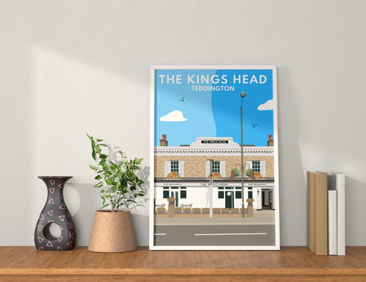 Teddington, The Kings Head - Digital Art Print