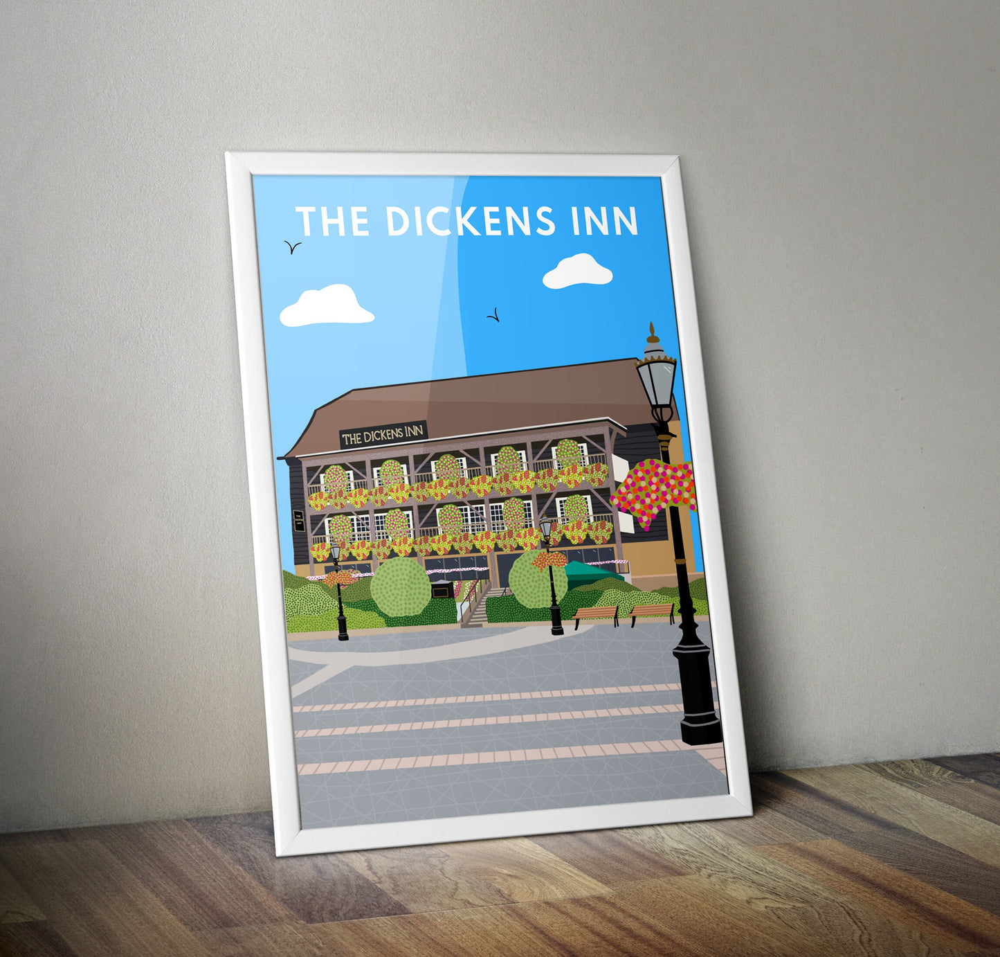 The Dickens Inn, St Katherine Docks - Digital Art Print