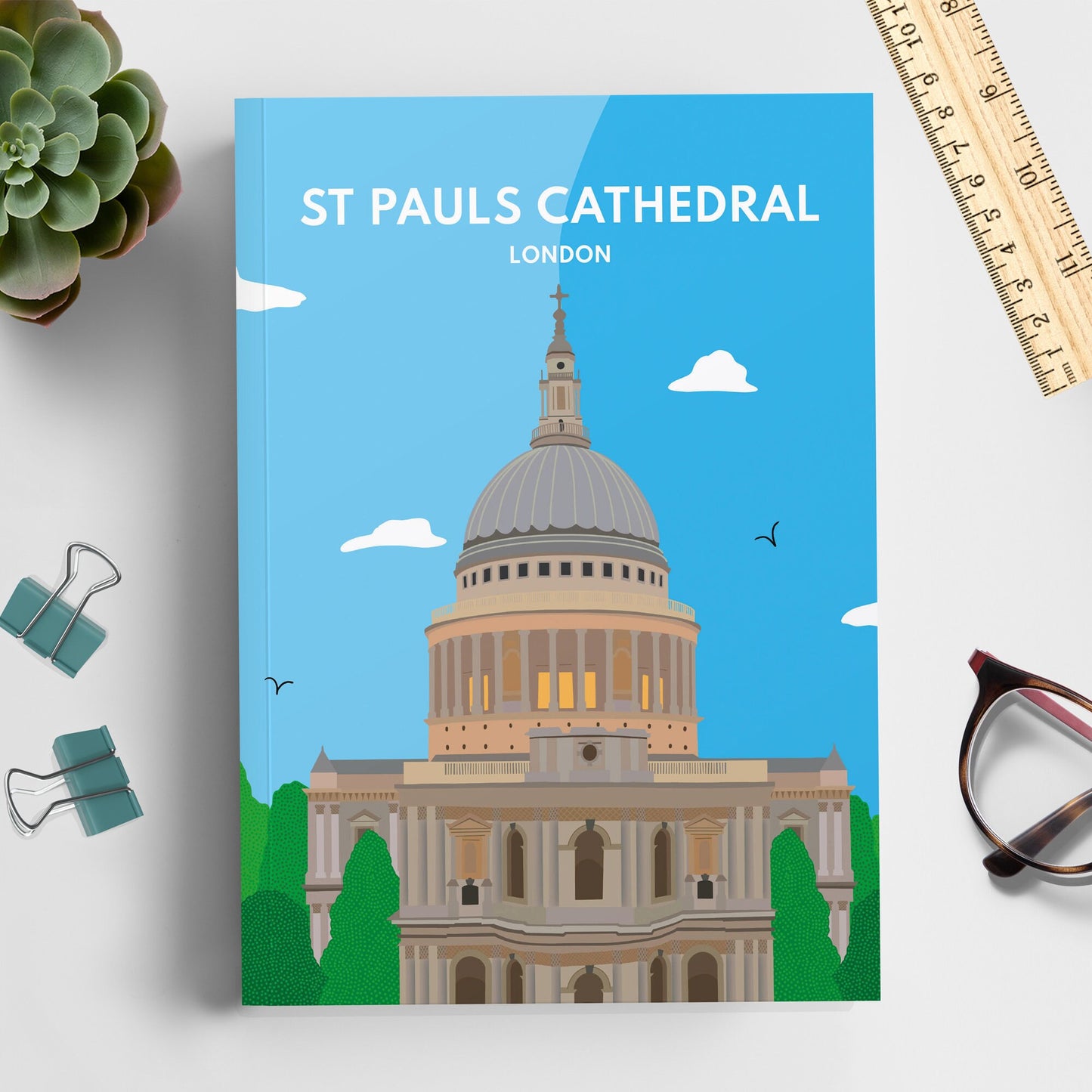 St Pauls Cathedral London Notebook