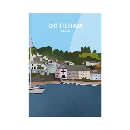 Dittisham Devon Notebook