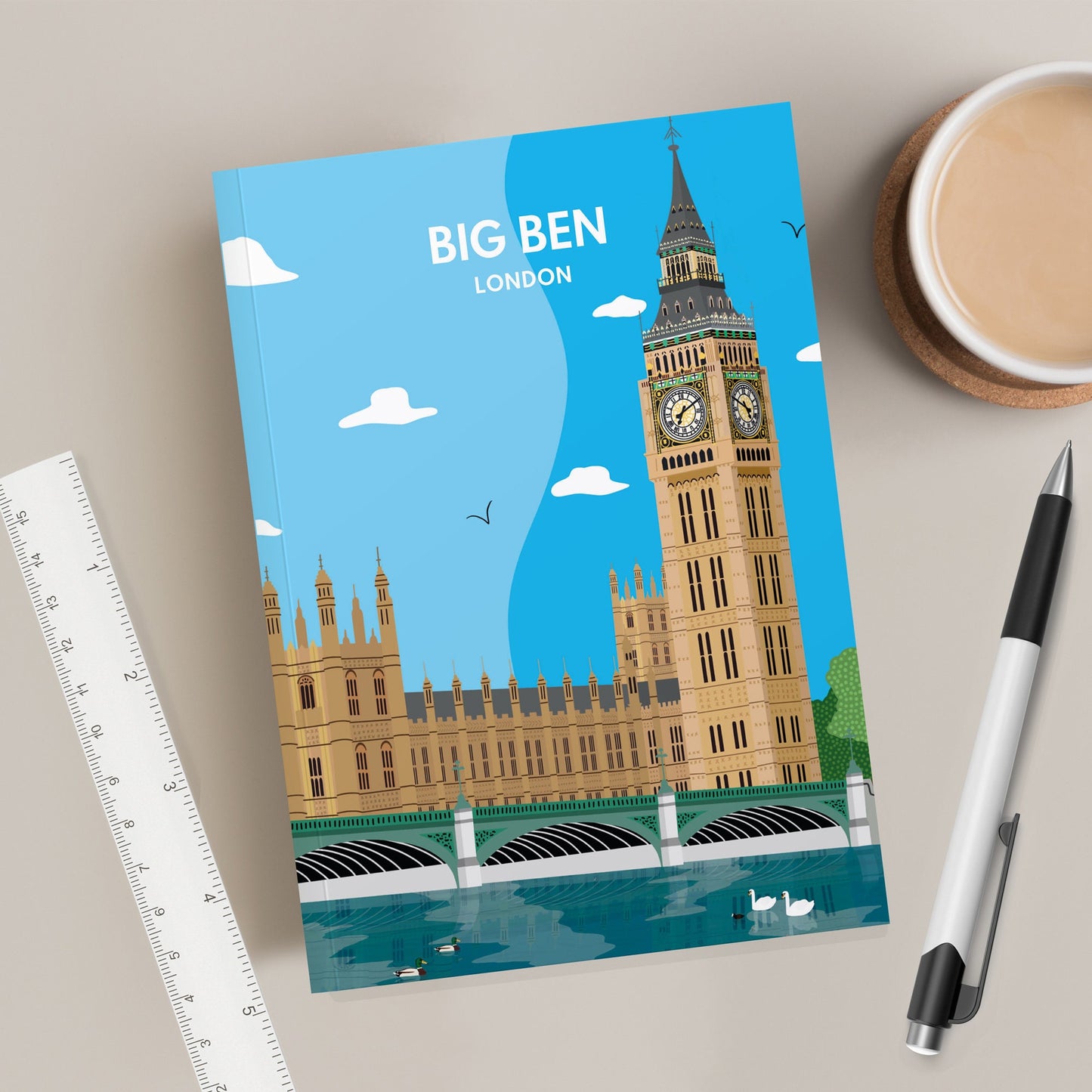 Big Ben London Notebook